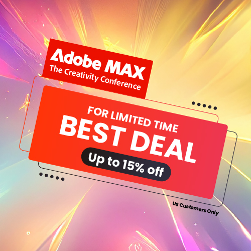 Adobe MAX Time Limited Promotion