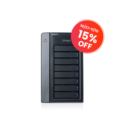 Adobe MAX Promotion:<br />PegasusPro R8 32TB<br />(8x4TB HDD)