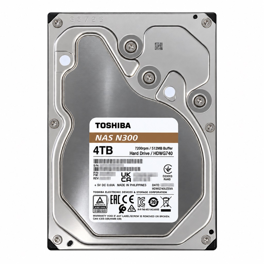 G90000008000507 TOSHIBA MN10ADA400 4TB HDD