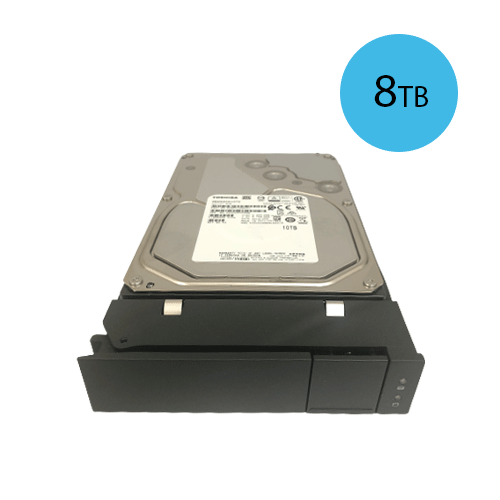 Pegasus3 Series 8TB HDD with Drive Carrier